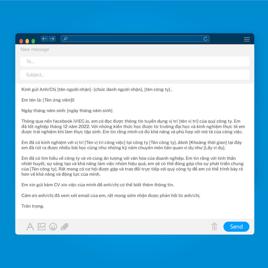 7 bước để viết Email ứng tuyển ấn tượng đối với nhà tuyển dụng (có mẫu Email)