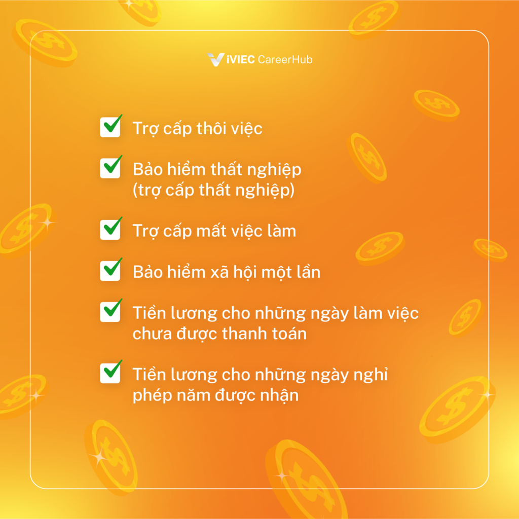 Nghỉ việc có được nhận tiền trợ cấp? Phần 1