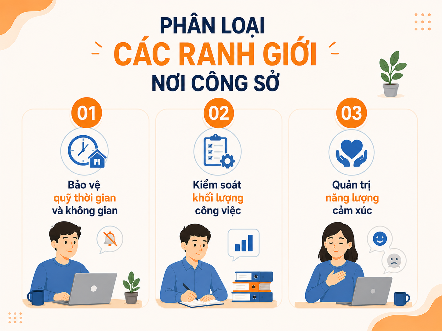 Công việc quá tải? Hãy học cách thiết lập ranh giới!