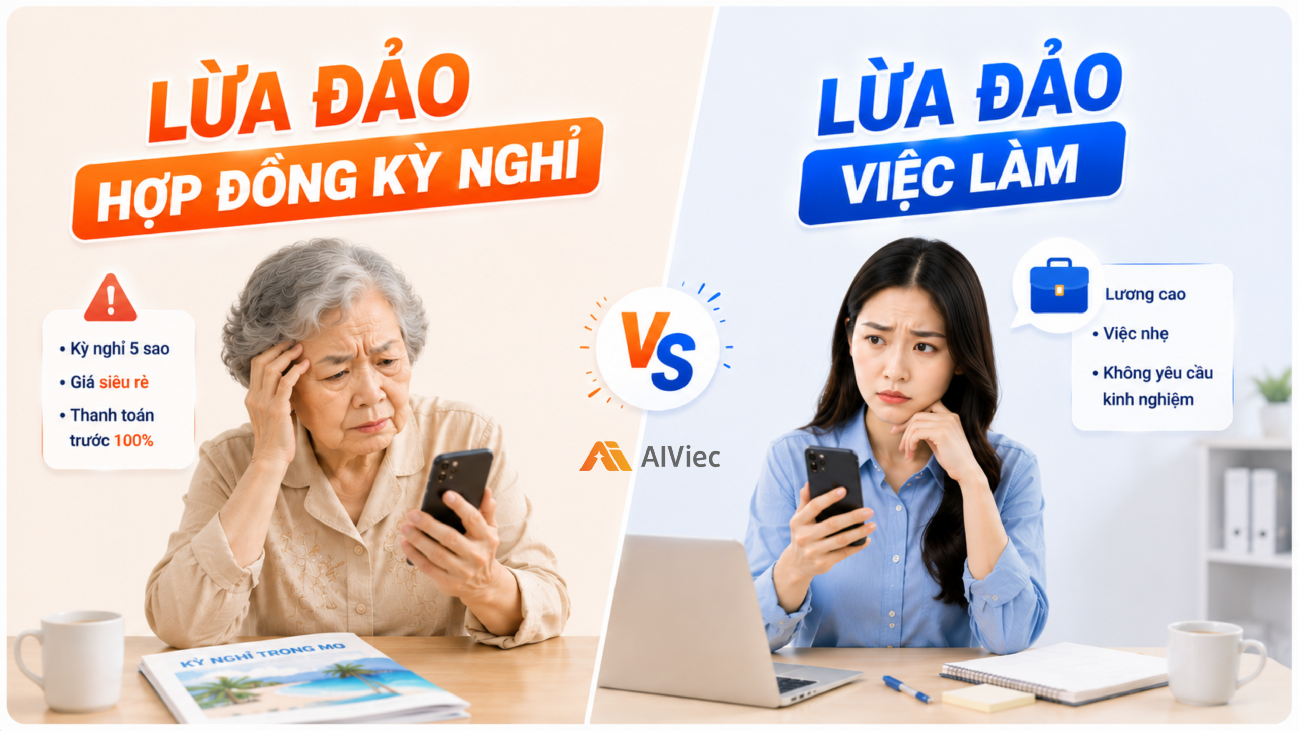 Công thức lừa đảo 4 bước từ vụ hợp đồng kỳ nghỉ: Bài học sống còn cho người đi làm