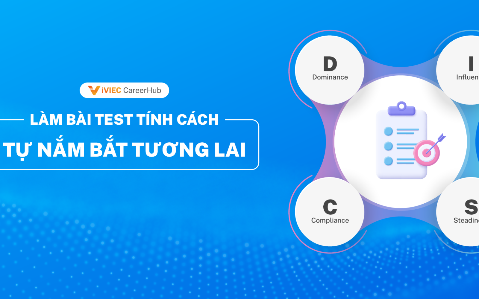 Bài Test DISC rút gọn - Định hướng nghề nghiệp, vững bước tương lai 